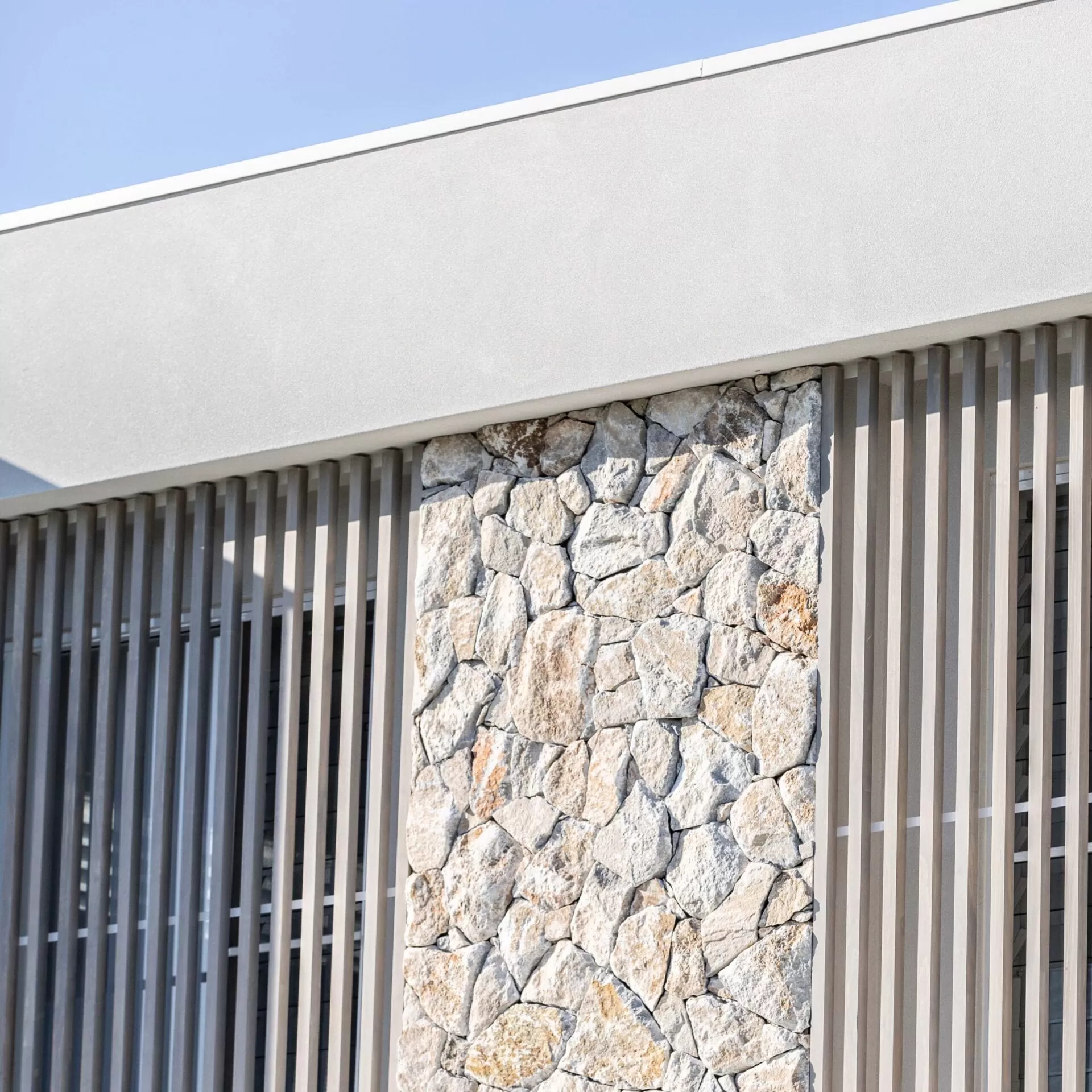louvres cladding
