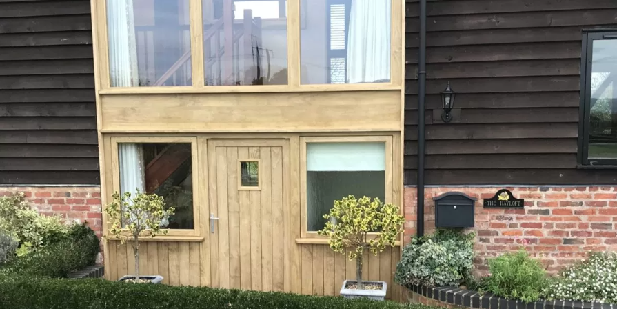 accoya door decking