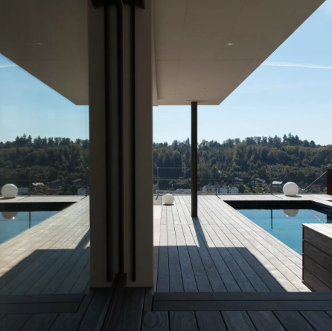 decking grey accoya cladding